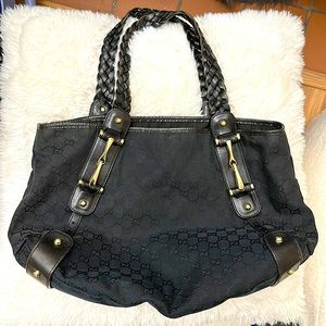 🎄Xmas Sale!! 💜Gucci Medium GG Canvas Pelham Shoulder Bag💜